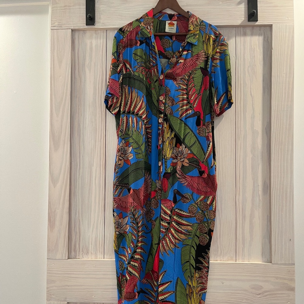 Farm Rio onesie/ jumpsuit